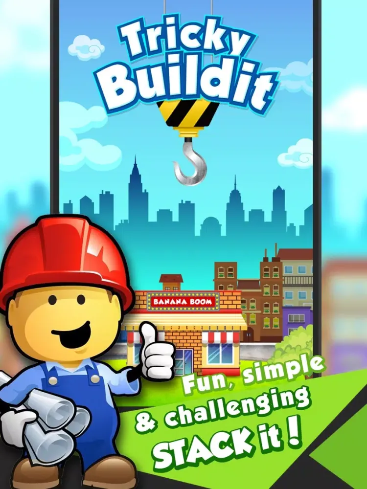 ภาพหน้าจอของ Tricky Buildit Test iPad 