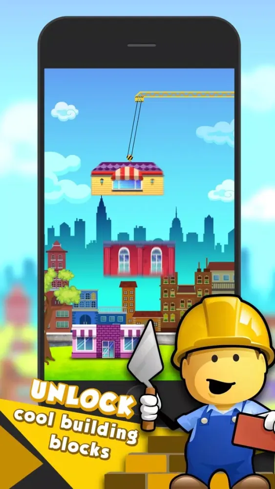 ภาพหน้าจอของ Tricky Buildit Test
