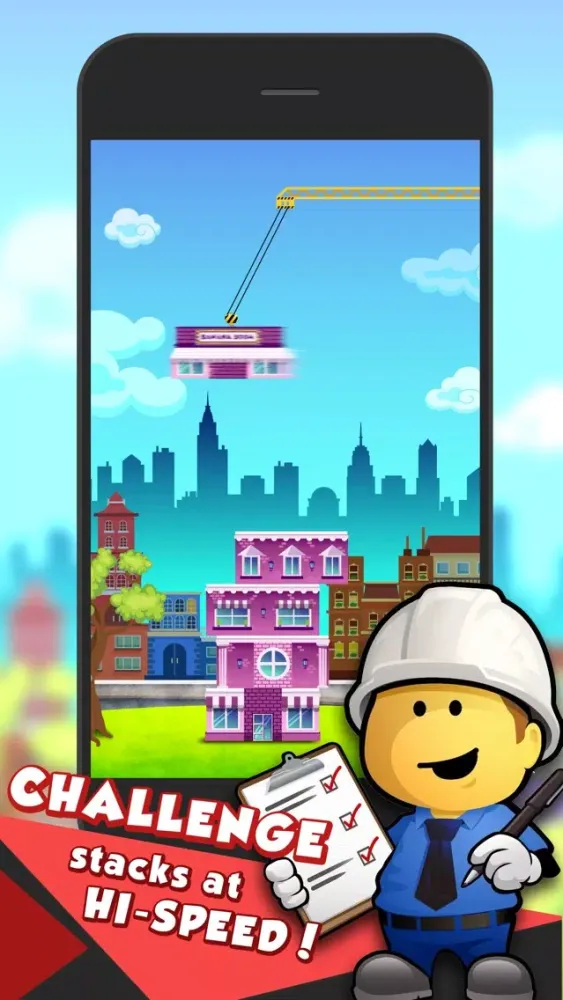ภาพหน้าจอของ Tricky Buildit Test