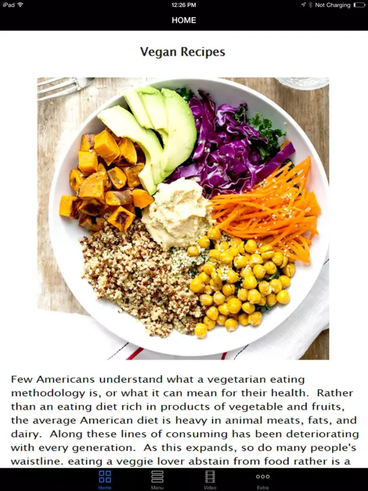 Capturas de pantalla de Learn How To Cook Best Healthy Vegan Recipes - Great Quick Dietary Meal Easy Plan Guide For Advanced & Beginners iPad 