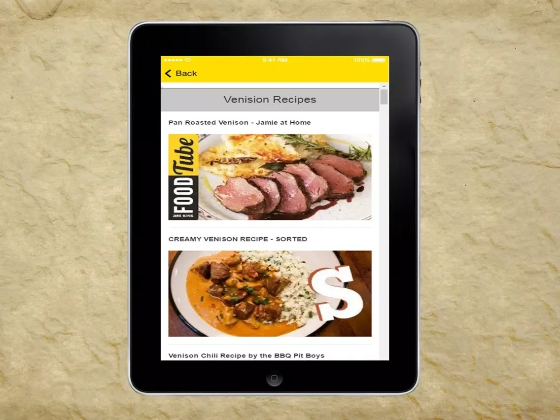 Venison Recipes - Hunters Love This Delicious Recipe iPad  Screenshots