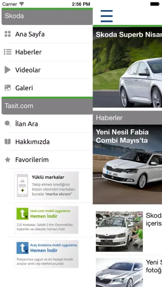 Tasit.com Skoda Haber, Video, Galeri, İlanlar স্ক্রিনশট