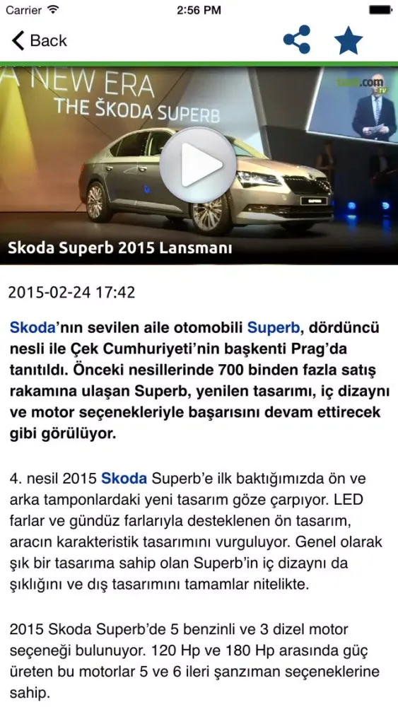 Tasit.com Skoda Haber, Video, Galeri, İlanlar স্ক্রিনশট