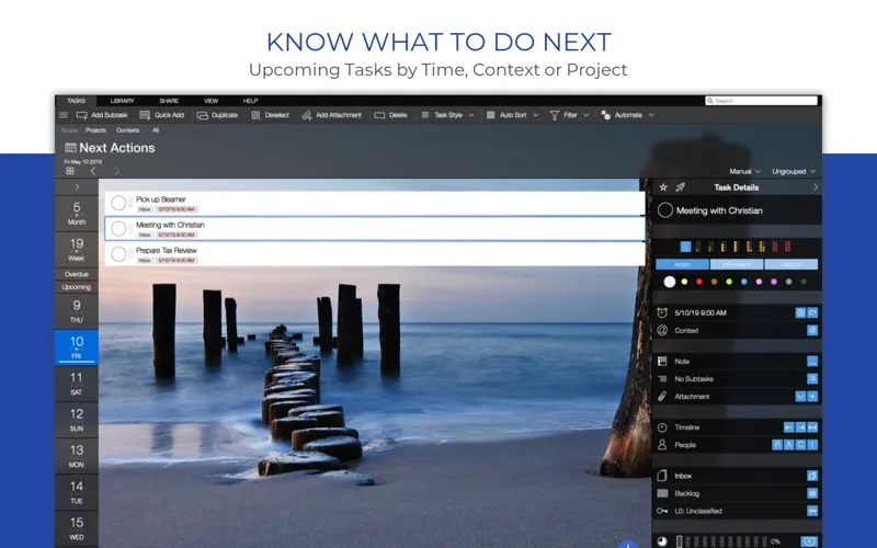 Captures d'écran de Organize:Pro - Project Manager