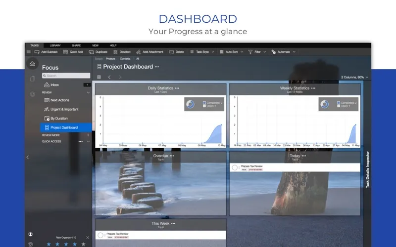 Captures d'écran de Organize:Pro - Project Manager