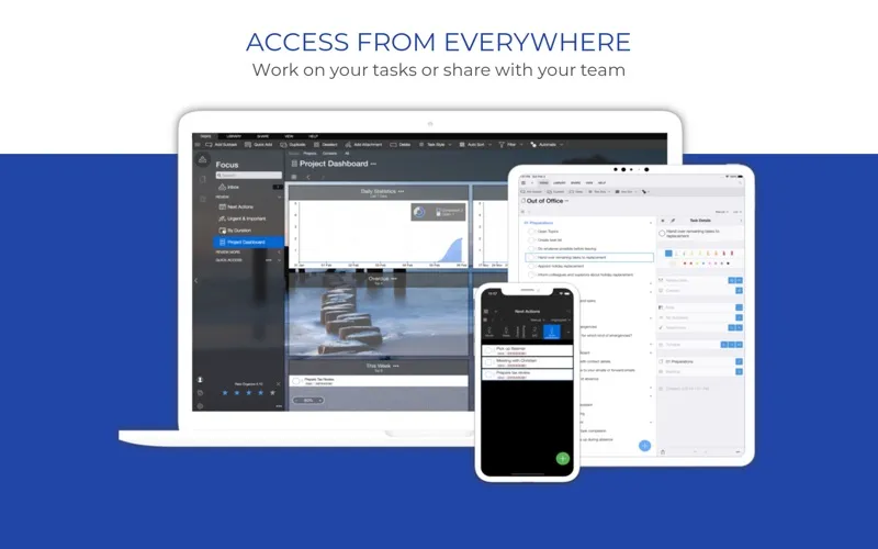 Captures d'écran de Organize:Pro - Project Manager
