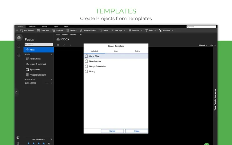 Taskfabric - Tasks & Projects স্ক্রিনশট