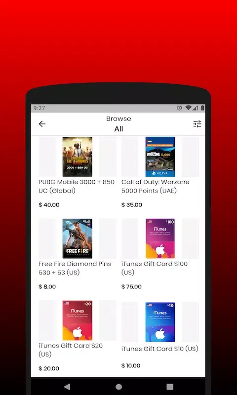 PSCards: Gift & Games Cards应用截图