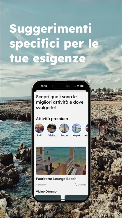 Zrzuty ekranu Salento trips