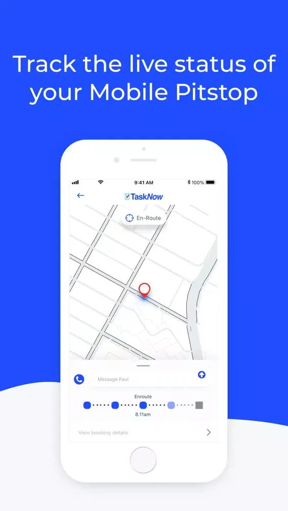 Screenshot di TaskNow Customer