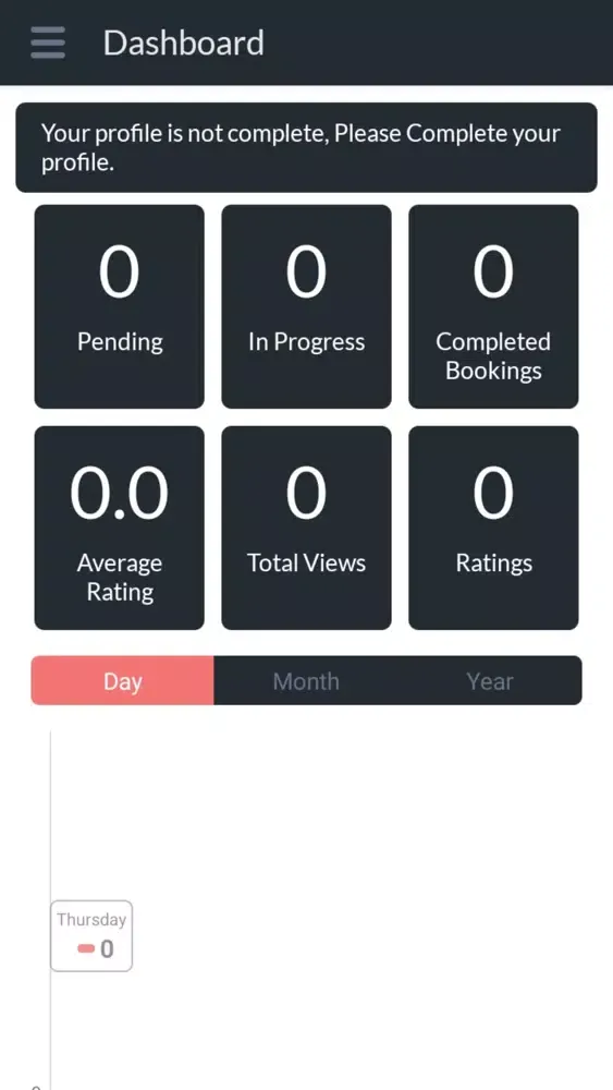 TaskNow Provider Screenshots