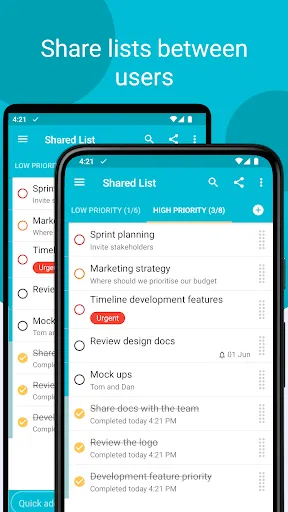 Tasks: to do list & tasks Screenshots