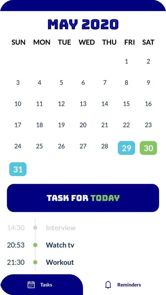تصاویر Offline Tasks Reminder