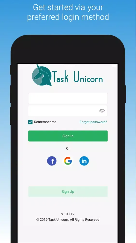 Task Unicorn Mini Screenshots