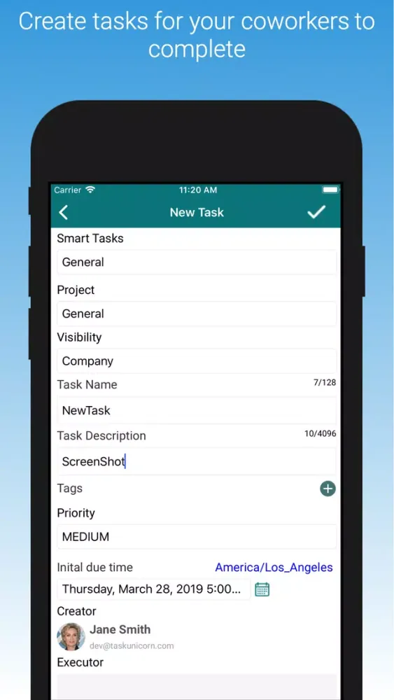 Task Unicorn Mini Screenshots