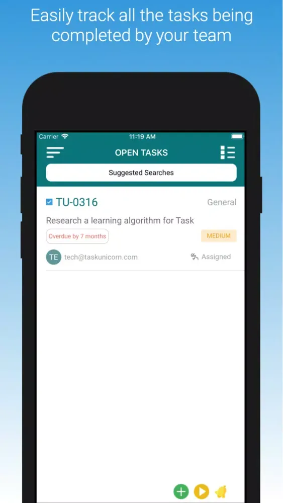 Task Unicorn Mini Screenshots