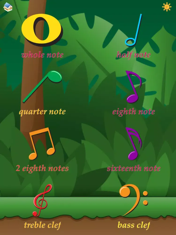تصاویر Kids First Musical Notes App iPad 