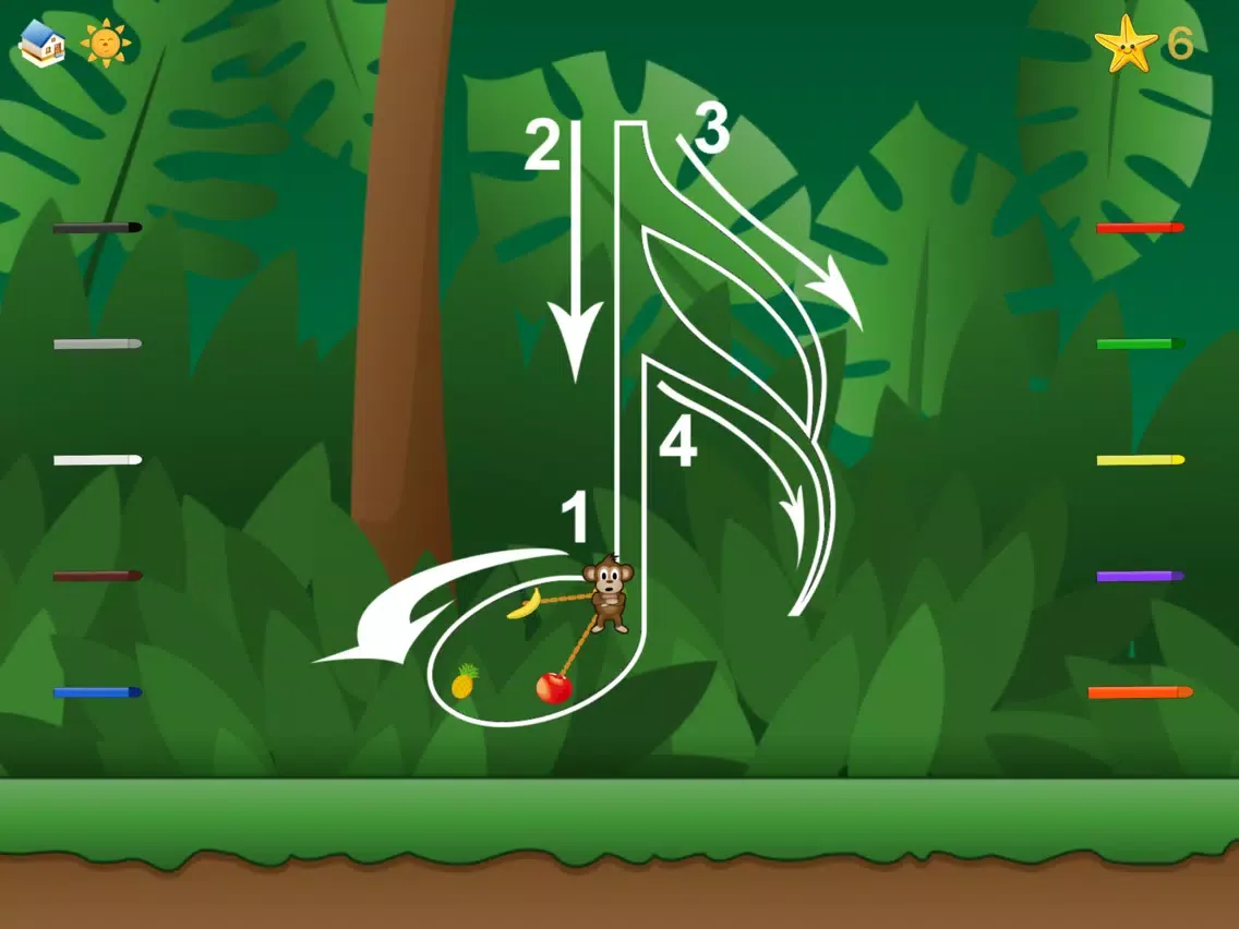 تصاویر Kids First Musical Notes App iPad 