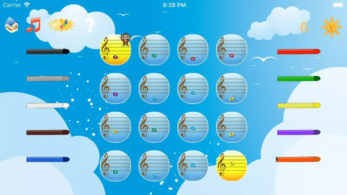 Musical Staff Maze For Baby স্ক্রিনশট