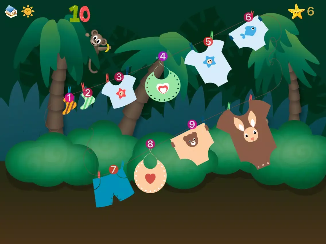 Capturas de tela do Baby Count - Math App iPad 