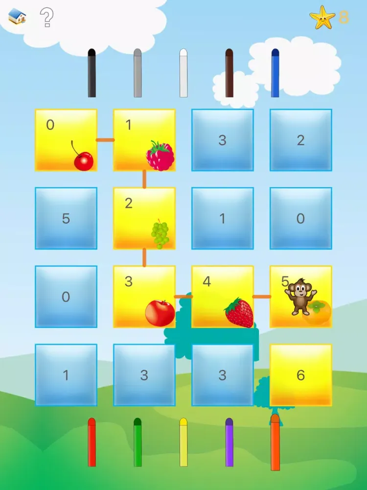 تصاویر Number Maze For Baby iPad 
