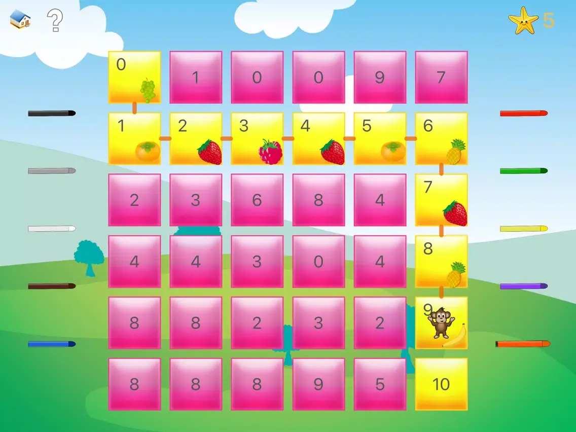 تصاویر Number Maze For Baby iPad 