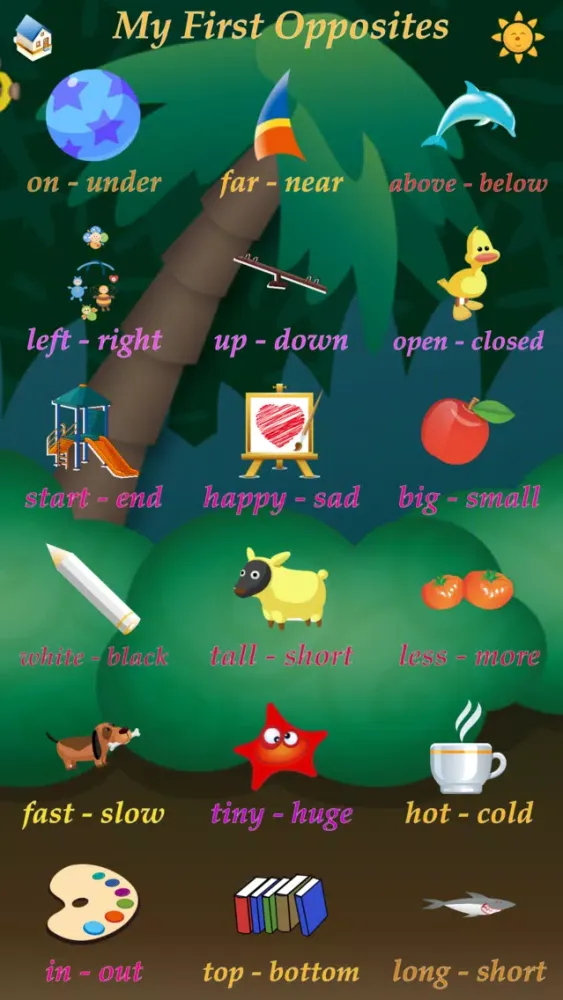 صور Kids First Opposites