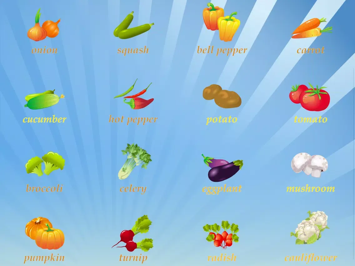 Vegetable Baby iPad 应用截图