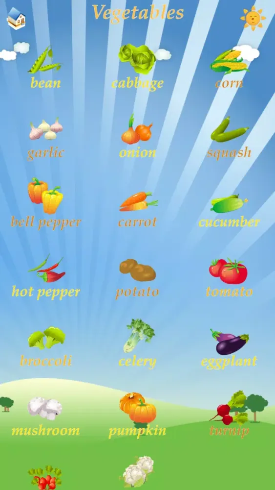 Vegetable Baby应用截图