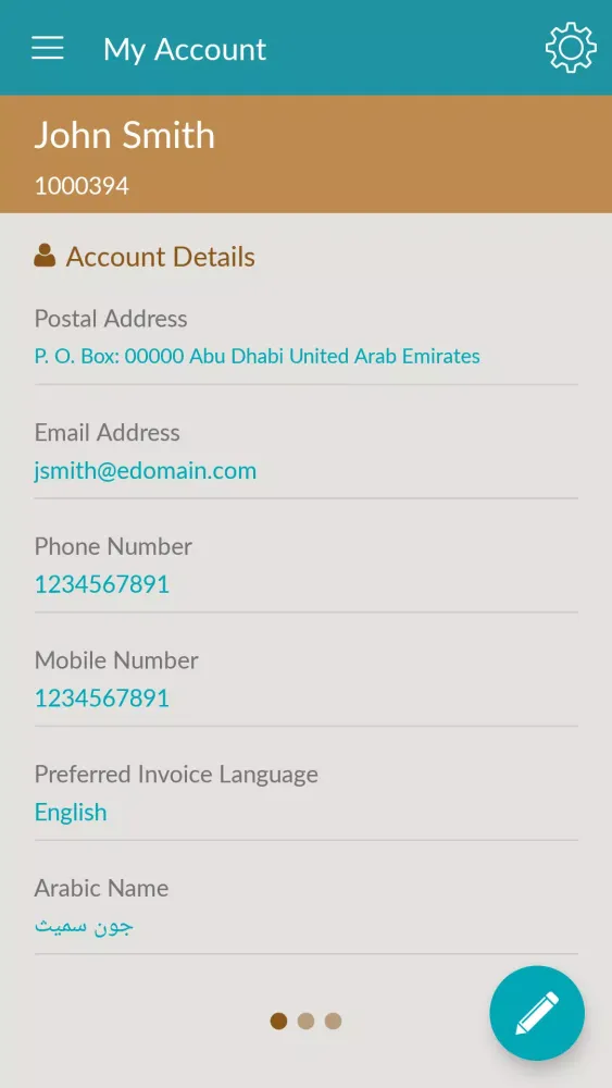 Screenshot di Tasleem