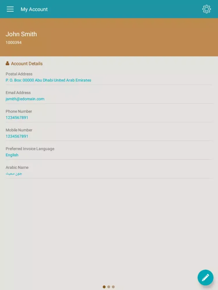 Screenshot di Tasleem