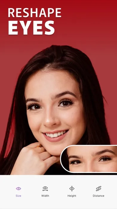 Capturas de tela do Beauty Editor : Face Retouch
