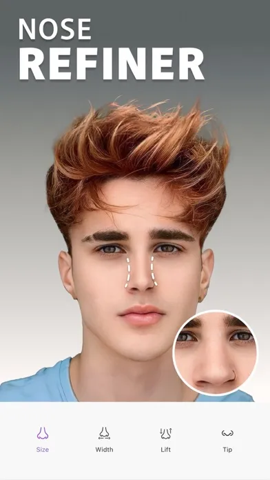 Capturas de tela do Beauty Editor : Face Retouch