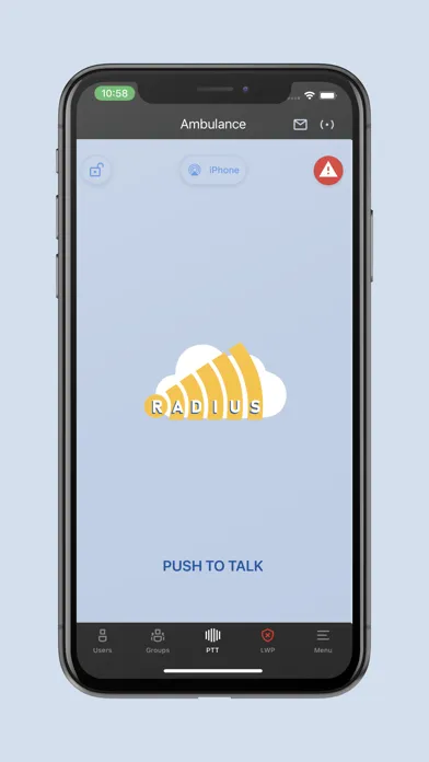 Zrzuty ekranu RADIUS Smart application