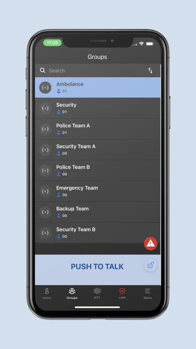 Zrzuty ekranu RADIUS Smart application