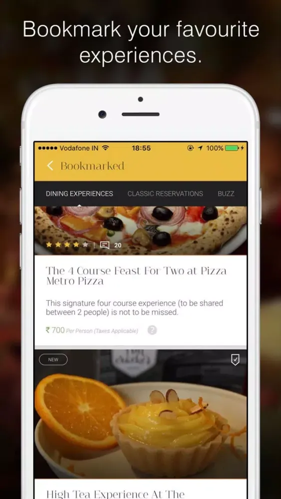 WowTables: Gourmet Restaurants Screenshots