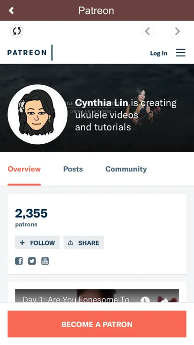 Cynthia Lin Patrons স্ক্রিনশট