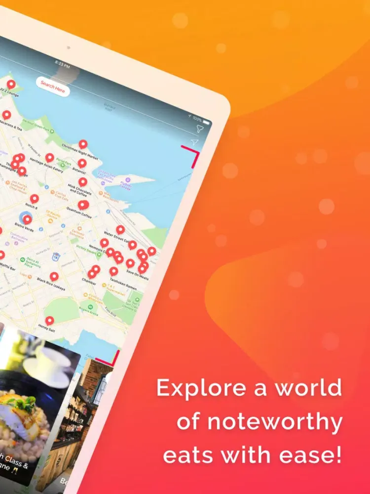 Tastory: Vancouver Wine & Dine iPad 应用截图