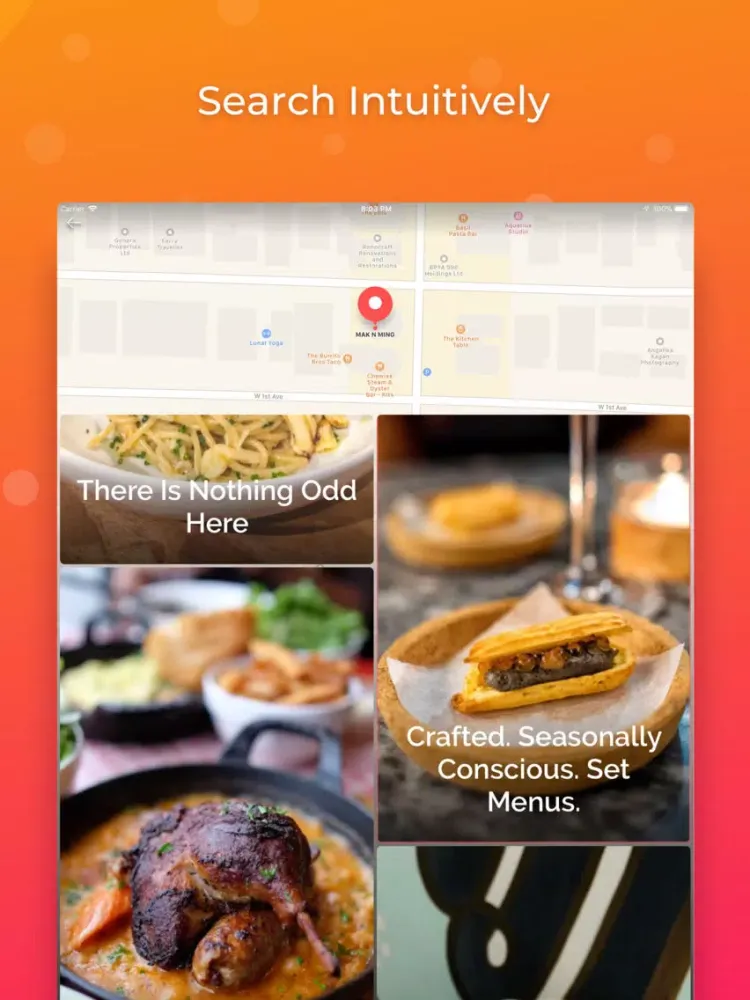 Tastory: Vancouver Wine & Dine iPad 应用截图