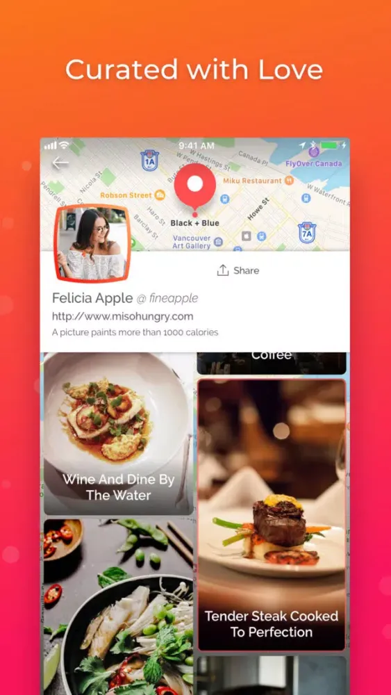 Tastory: Vancouver Wine & Dine应用截图