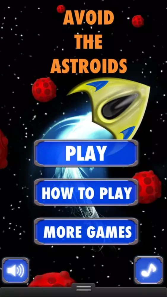 Avoid The Astroids Screenshots