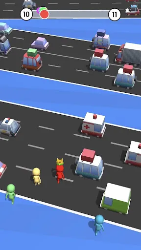 Tangkapan layar Road Race 3D