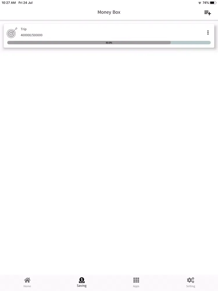 ภาพหน้าจอของ MM: Personal Finance iPad 