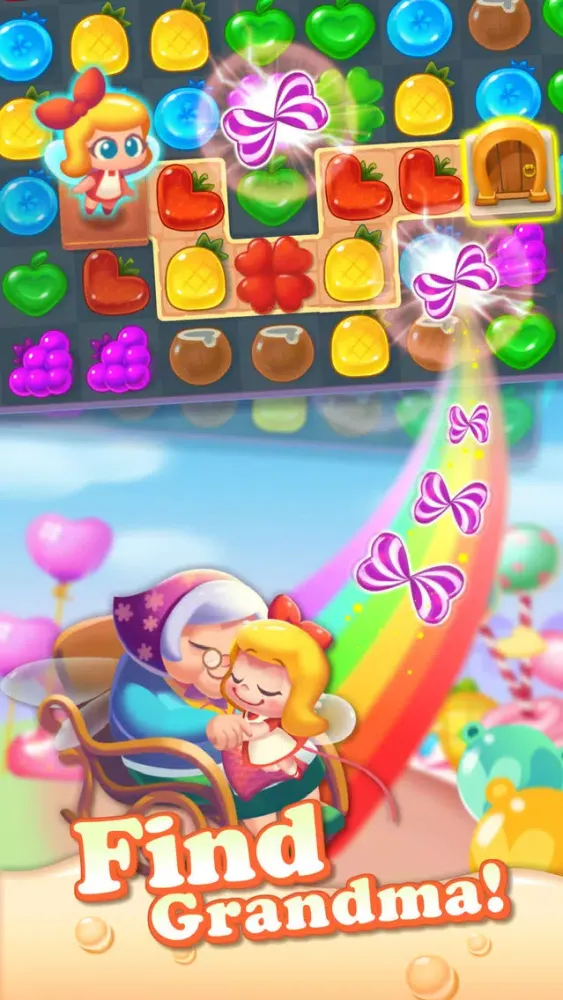 Tangkapan skrin Tasty Treats - A Match 3 Game