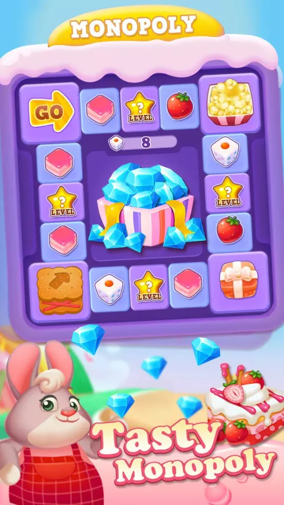 Tangkapan skrin Tasty Treats - A Match 3 Game