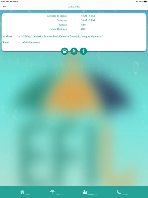 صور EFI Life Insurance iPad 