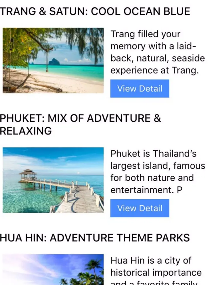 Ảnh chụp màn hình của Family Fun Thailand iPad 