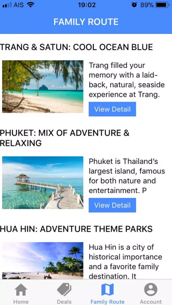 Ảnh chụp màn hình của Family Fun Thailand