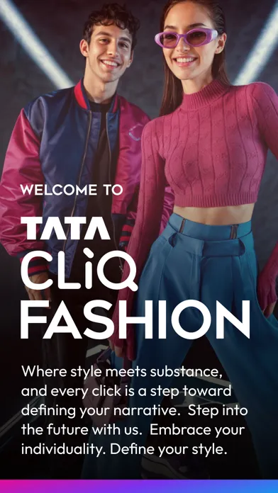 Tata CLiQ Fashion Shopping App スクリーンショット