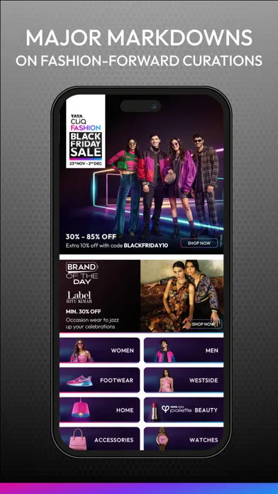 Tata CLiQ Fashion Shopping App スクリーンショット